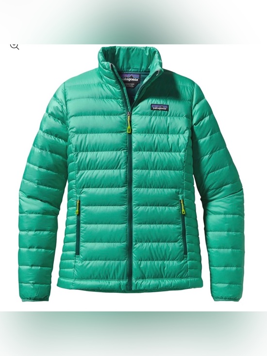 Patagonia Jackets & Blazers - Patagonia Women's Goose Down Puffer Jacket Size S in Aqua Stone (Green)